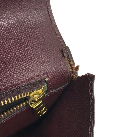 Auth LOUIS VUITTON Clado M30196 Acajou Taiga SP0010 Mens Clutch Bag - Picture 10 of 15